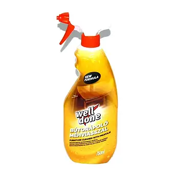 WellDone очисний засіб меблевих поверхонь з воском спрей