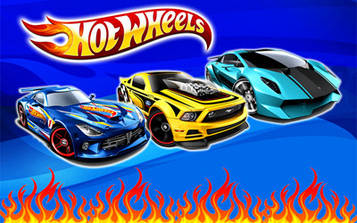 " Hot Wheels" - Наліпка Герої 11,5*7,5 см