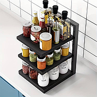 Универсальная кухонная полка-трансформер, 3 уровня, Kitchen Shelf for Storing Pots для хранения, Металл