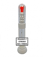 Реставраційний олівець - маркер від подряпин на автомобілі PEUGEOT / CITROEN код KCV / M0H5 (OR BLANC) 12 мл