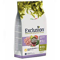 Сухий корм Exclusion Light Chicken Medium/Large Breed для собак середніх і великих порід з куркою 3 кг