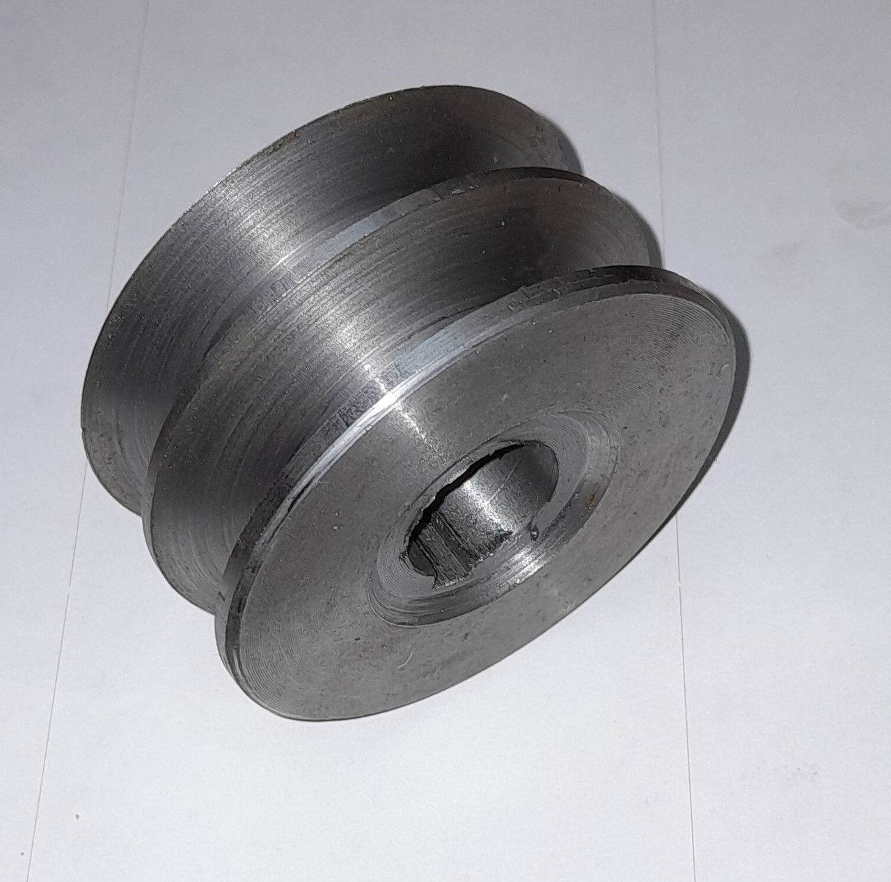 Шків 110 мм дворучний профіль Б(В) під шпонку 20 мм бензинового двигуна 168F, фото 1