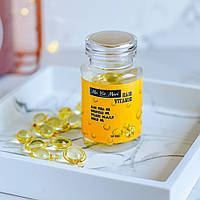 Желтые Несмываемые капсульные витамины из Алоэ Вера для питания и блеска Ma Vie Mari Hair Vitamin - 30 шт