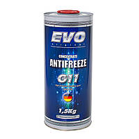 Охлаждающая жидкость EVO ANTIFREEZE G11 Concentrate (Blue) - синий G11BLUE1.5KGx6 1,5л