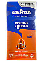 Кава Lavazza cremo gusto 10 капсул 55г