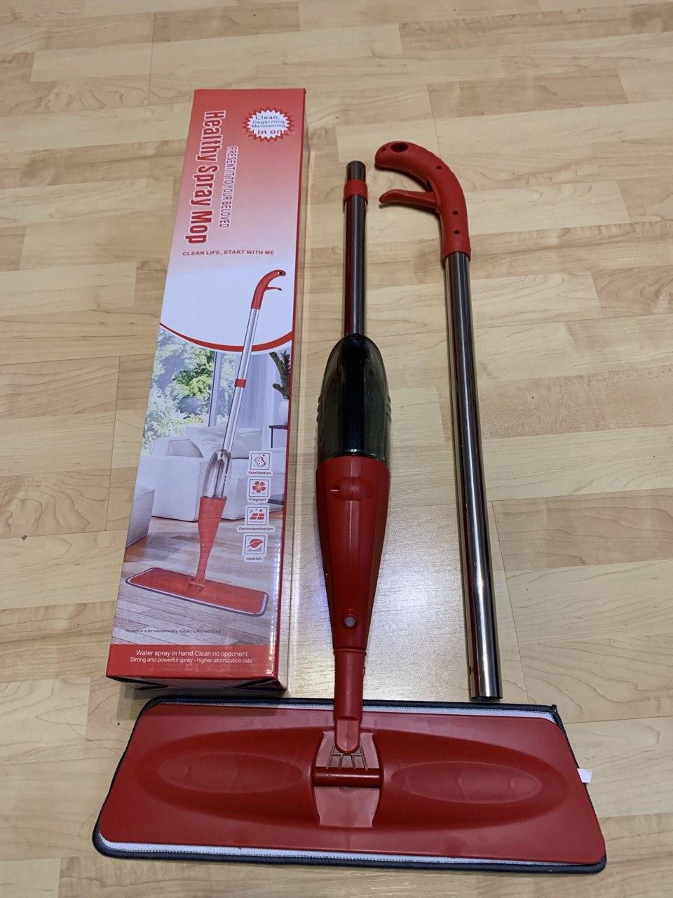 Швабра з розпилювачем Spray Mop Червона, фото 1