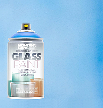 Фарба для скла матова Montana 5055 Синя бухта, 250 мл