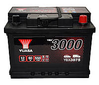 Аккумулятор автомобильный Yuasa 12V 60Ah SMF Battery YBX3075 (0)