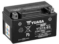 Аккумулятор МОТО Yuasa 12V 6Ah MF VRLA Battery AGM YTX7A-BS(сухозаряженный)