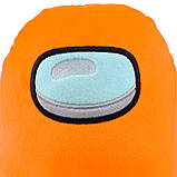 М'яка іграшка Weber Toys космонавт Among Us 27 см помаранчевий (WT6665), фото 3