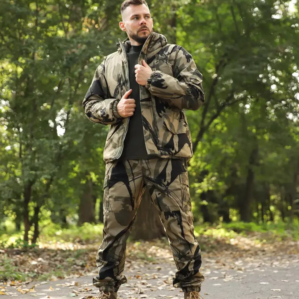 Тактический штурмовой костюм Undolini Горка Камиш алова, демисезонная форма на микрофлисе 52 - фото 1 - id-p2070624694