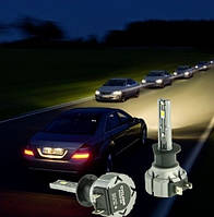 Светодиодная Авто лампа LED H1 12V Type 32 6000K 4800L радиатор