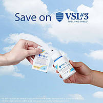 VSL#3 60 капсул. 112.5 мільярдів живих молочнокислих бактерій і біфідобактерій, 8 різних штамів., фото 5