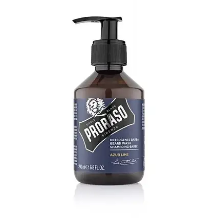 Шампунь для бороди Proraso Azur Lime Beard Shampoo 200мл