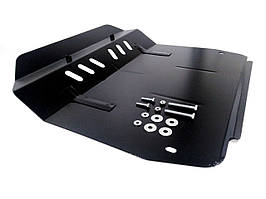 Захист двигуна і КПП KIA Sportage II (2005–2009) / КІА Спортаж 2, арт. 187/2, сталь 2 мм, ЩИТ