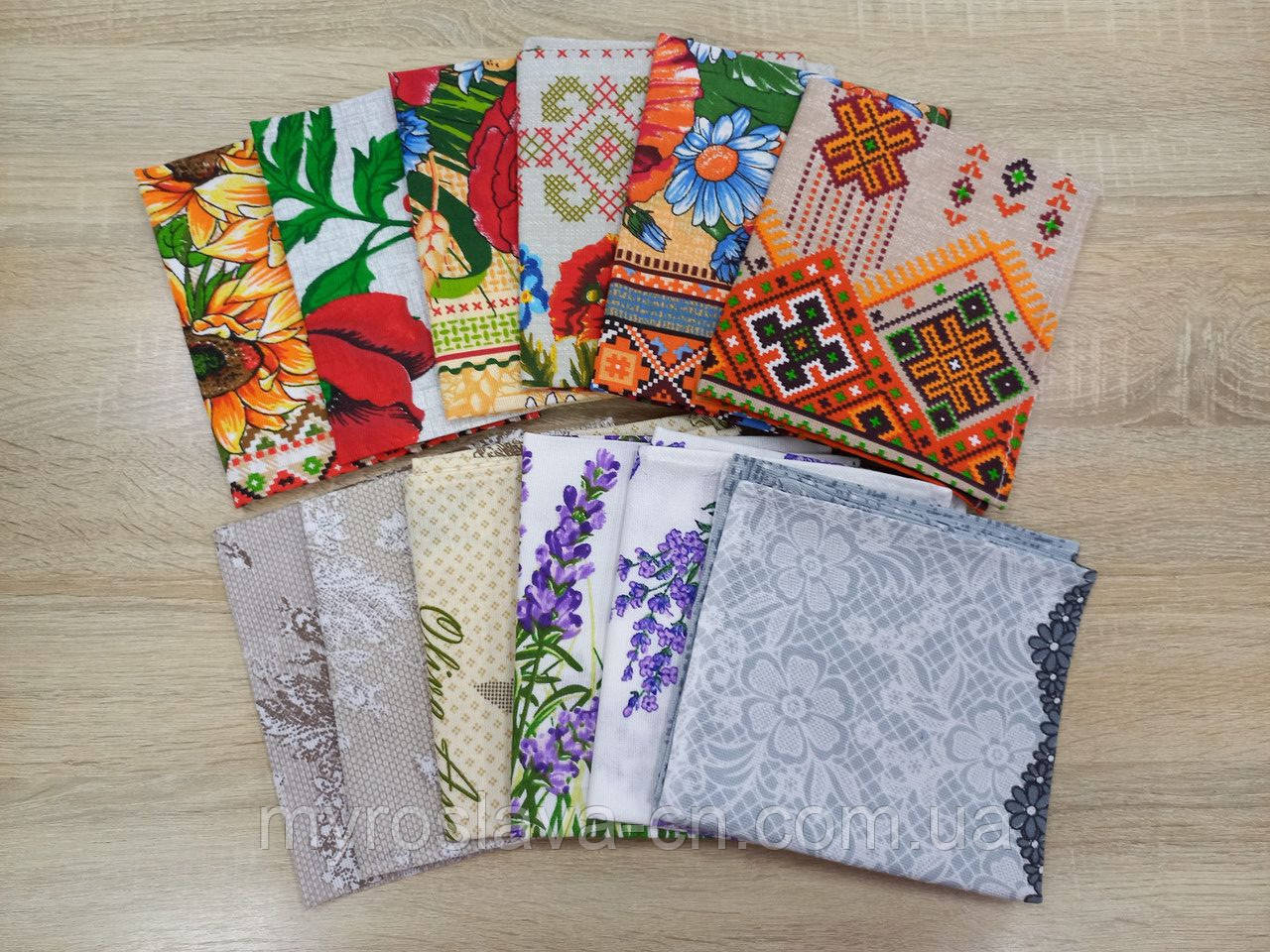 Рушник вафельний в асортименті