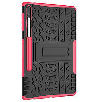 Чехол Armor Case для Samsung Galaxy Tab S7 Plus 12.4 T970 T975 Rose IP, код: 7413395