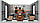 Набор Фанко 5 ночей с Фредди Комната охраны Funko Pop! Snaps: Five Nights at Freddy's Playset Security Room, фото 3