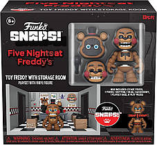 Набор Фанко 5 ночей с Фредди Комната охраны  Funko Pop! Snaps: Five Nights at Freddy's  Playset  Security Room