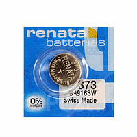 Батарейка Renata 373 Silver Oxide (SR916SW), 1.55V, оксид серебра