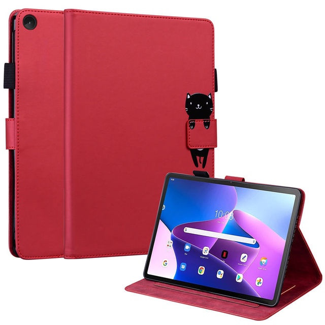 Чохол-книжка Animal Wallet для Lenovo Tab M10 (3rd Gen) TB-328FU/XU Cat