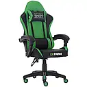 Крісло геймерське Extreme Spyder зелене ігрове комп'ютерне, фото 2