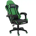 Крісло геймерське Extreme Spyder зелене ігрове комп'ютерне, фото 3