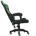 Крісло геймерське Extreme Spyder зелене ігрове комп'ютерне, фото 5