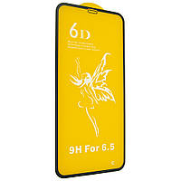 Защитное стекло 6D Premium Glass 9H Full Glue для Apple iPhone XS Max Black (00004201) IP, код: 1261185