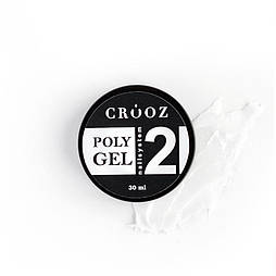 Полігель Crooz Polygel 02, 30 мл (банка)