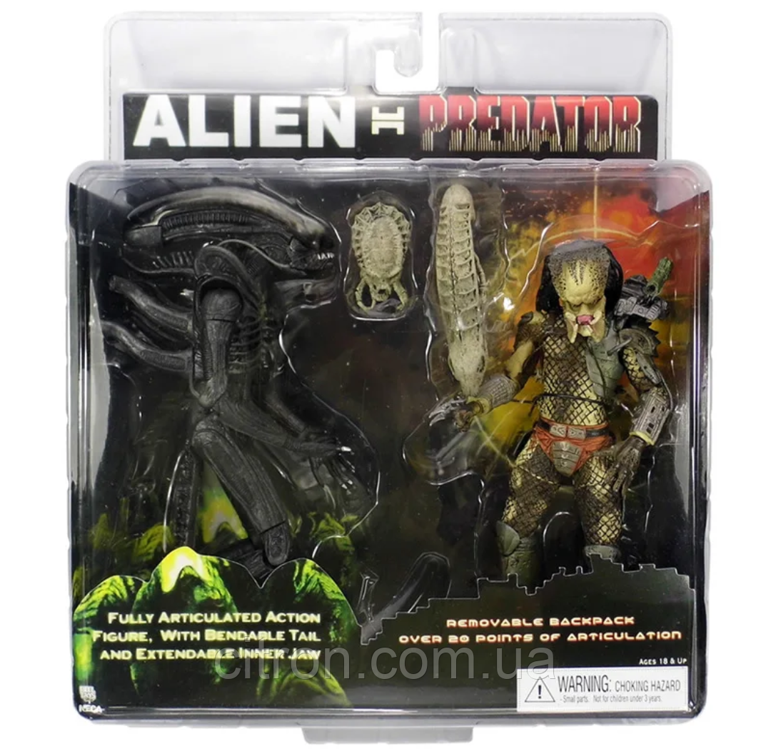 Колекційні фігурки Чужий проти Хижака Alien VS Predator