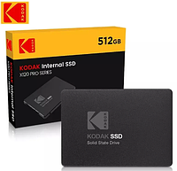 Твердотельный жесткий диск SSD 512 Гб Kodak X130 Pro SSD 2.5" SATAIII,накопитель для ноутбука и ПК