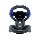 Багатофункціональне ігрове кермо 4в1 з коробкою передач педалями гальма та газу Джойстик-руль для PS3/PS4/ПК, фото 8