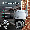 IP Wi-Fi камера C18 3MPX TUYA APP з віддаленим доступом вулична, фото 4