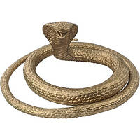 С ДЕФЕФКТОМ Змея Кобра 67 см резиновая Декор на Хеллоуин