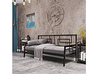 Ліжко диван металевий Квадро ТМ Метал-Дизайн 90х190