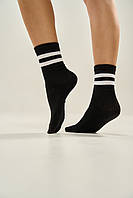 Носки высокого качества мужские черные Дукат_002-2. В упаковке 12 пар. Размер 41-45