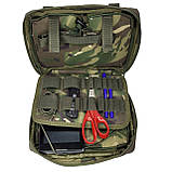 Тактичний чохол для планшета 10`-11` дюймів з комірками під приладдя. Адмін підсумок для планшета. П212, фото 9