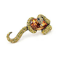 Брошка «Змія — символ року 2025"