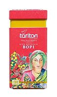 Листовой черный высокогорный чай BOP1 Тарлтон 250 г в жестяной банке