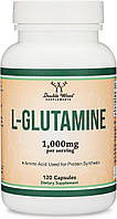 Double Wood L-Glutamine / L-глутамин 1000 мг 120 капсул