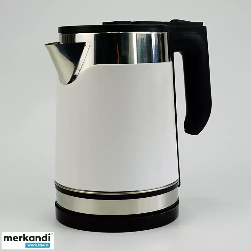 Електричний чайник KN-117 Kinelco з нержавіючої сталі(Чорні та білі)