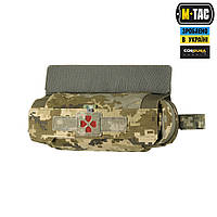 Тактический медицинский подсумок для аптечки пиксель M-Tac ROLL Elite MM14 под плитоноску