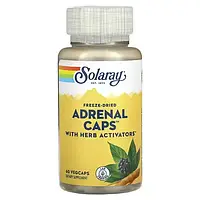 Комплекс для надниркових залоз (Adrenal Caps), Solaray, 60 капсул