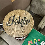 Бочка бар у червоному кольорі на коліщатках із підсвіткою, наливатором, оригінальний подарунок босу, від колективу, фото 5