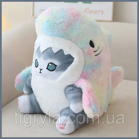 М'яка іграшка Кіт Акула 25 см