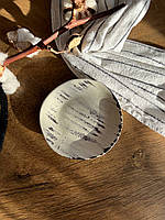 Тарілочка 13 см, «Чорний Лофт плюс"