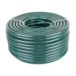 Шланг садовий "METEOR" 3/4" 50 м для поливу зелений