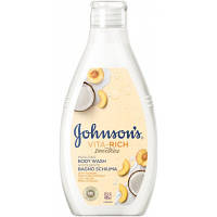 Гель для душа Johnson's Смузи с йогуртом, кокосом и экстрактом персика 750 мл (3574661387239) a