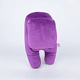 М'яка іграшка Weber Toys космонавт Among Us 20см фіолетовий (WT6675), фото 2